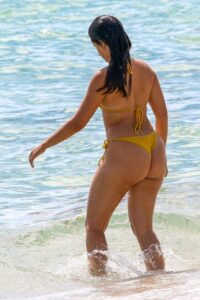 Camila Cabello – Beautiful Big Ass in a Sexy Yellow Thong (19)
