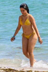 Camila Cabello – Beautiful Big Ass in a Sexy Yellow Thong (28)