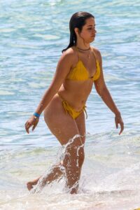 Camila Cabello – Beautiful Big Ass in a Sexy Yellow Thong (4)