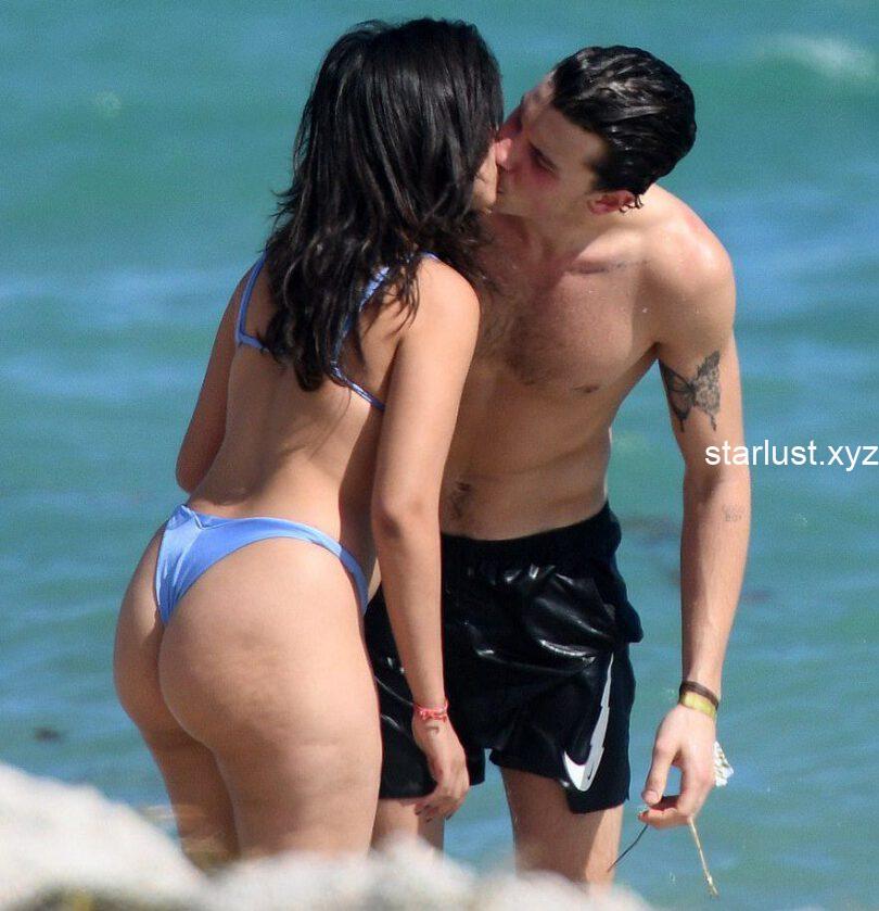 Camila Cabello – Fantastic Big Ass in a Thong Bikini on the Beach in (18)