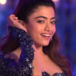 Rashmika mandanna hot thighs in mini bdycon and shpwoing panty HD sexy pics from varisu (258)
