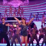 Rashmika mandanna hot thighs in mini bdycon and shpwoing panty HD sexy pics from varisu (270)