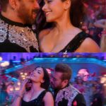 rashmika mandanna hot cleavage and navel show from sikandar movie 2025 (24)