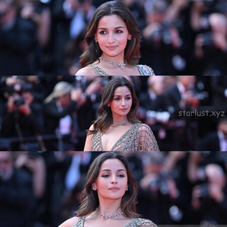 Alia bhat at cannes 2025 day 2 HD images (1)