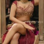 NIDHI_AGERWAL_HOT_THIGHS_AND_CLEAVAGE_SHOW_IN_HARI_HARA_VEERAMALLU (1)