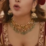 NIDHI_AGERWAL_HOT_THIGHS_AND_CLEAVAGE_SHOW_IN_HARI_HARA_VEERAMALLU