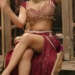 NIDHI_AGERWAL_HOT_THIGHS_AND_CLEAVAGE_SHOW_IN_HARI_HARA_VEERAMALLU (3)