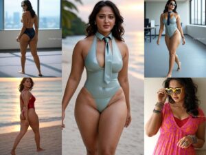 anushka shetty ai hot photos